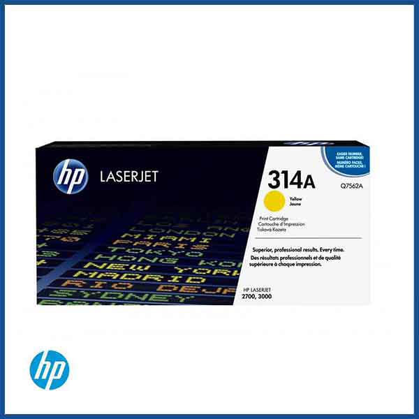 HP 314 (Q7562A) Yellow Toner Cartridge